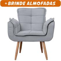 Poltrona Opala Para Sala Cadeira Elegante Com Apoio de Braço em Veludo Várias Cores - Sentô Poltrona Opala Para Sala Cadeira Elegante Com Apoio de Braço em Veludo Várias Cores - Sentô