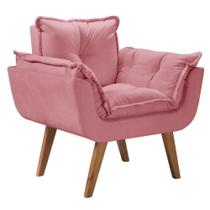 Poltrona Opalla Base Palito Rosa Poltrona Opalla Base Palito Rosa