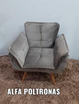 Poltrona Opalla cinza