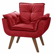 Poltrona Opalla Vermelha Poltrona Opalla Vermelha