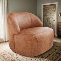 Poltrona Organica Decorativa Eloa Modena Ocre - Londrilar