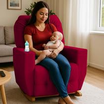 Poltrona para amamentação confortável Antonela