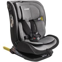 Poltrona para Auto Universe + 360 Isofix -Melange Cinza- 0 à 36 Kg - Whoop Poltrona para Auto Universe + 360 Isofix -Melange Cinza- 0 à 36 Kg - Whoop