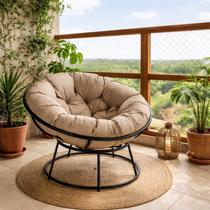 Poltrona para Jardim Decorativa Chaise Ferro Acquablock Búzios Poltrona para Jardim Decorativa Chaise Ferro Acquablock Búzios