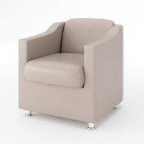 Poltrona Para Recepção Consultório Médico Clínica Hospital Cor:Bege Poltrona Para Recepção Consultório Médico Clínica Hospital Cor:Bege
