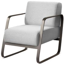 Poltrona para Sala e Escritório Base de Metal Mubai Poltrona para Sala e Escritório Base de Metal Mubai
