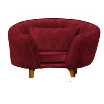 Poltrona Pet Baby Lady - Veludo Vermelho