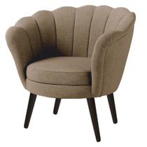 Poltrona Pétala em Linho Premium 03-Castor