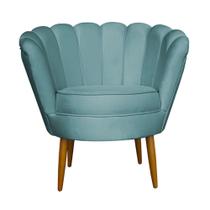 Poltrona Petala para Sala TV e Recepção - Leo Decor