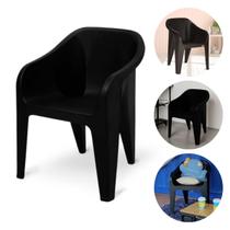 Poltrona preta - arqplast - 25881