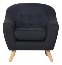 Poltrona Preta Clássica Wald 86x83x85 Cm 136 Kg Poltrona Preta Clássica Wald 86x83x85 Cm 136 Kg