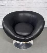 Poltrona Preta Redonda Poltrona Preta Redonda