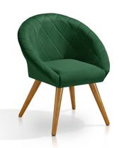 Poltrona Pufes de Luxo Para Salão e Manicure Suede / Veludo