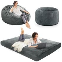 Poltrona Puff ILPEOD Cama Conversível com Capa de Microfibra Poltrona Puff ILPEOD Cama Conversível com Capa de Microfibra