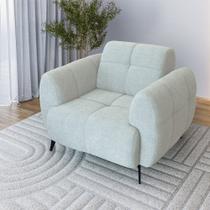 Poltrona Quênia com Molas Espirais Movellu Home Poltrona Quênia com Molas Espirais Movellu Home