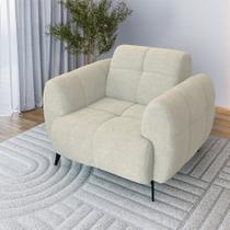 Poltrona Quênia com Molas Espirais Movellu Home Poltrona Quênia com Molas Espirais Movellu Home