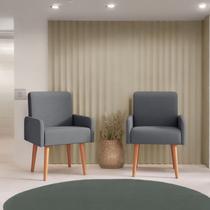 Poltrona Rebeca Luxo Decorativa em Veludo p/ Salas Moderna