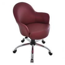 Poltrona Recepção De Escritório Recepção Komorory Vermelho