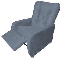 Poltrona Reclinavel Amamentação Quarto Sala Paris Grafitte