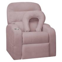 Poltrona Reclinável Amamentação Sofia Quarto de Bebê Bouclê