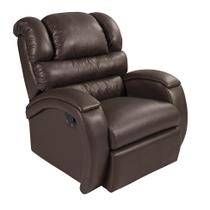 Poltrona Reclinável com Zero Wall Imperial Tabaco