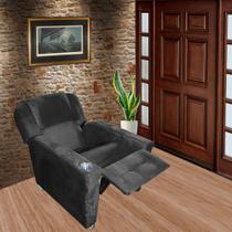 Poltrona Reclinavel do Papai Com Porta Copo Embutido No Braco Diversas Cores Modelo Texas