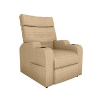 Poltrona Reclinável Do Papaicom Porta Copos Porta Controle Toro Boucle Cinza Matrix