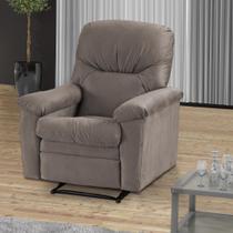 Poltrona Reclinável Essen Veludo Cappuccino Poltrona Reclinável Essen Veludo Cappuccino