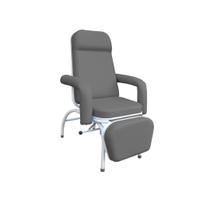 Poltrona Reclinável Hospitalar Descanso Comfort Asfalto