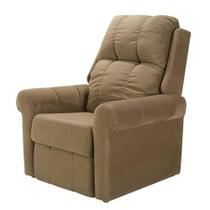 Poltrona Reclinável MH-1216 Herval Estofada sem Massageador Marrom B
