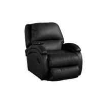Poltrona Reclinável Motorizada p Sala Buenos Aires Magnum Zero Wall Courano Preto Probel