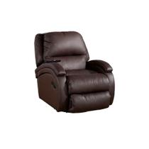 Poltrona Reclinável Motorizada p/ Sala Buenos Aires Magnum Zero Wall Giro e Balanço Courano Marrom - Probel Poltrona Reclinável Motorizada p/ Sala Buenos Aires Magnum Zero Wall Giro e Balanço Courano Marrom - Probel