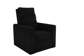 Poltrona Reclinável MX-14 Turin Veludo Preto E-451