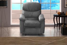 Poltrona Reclinável MX37 Audi Veludo Cinza E425 - Matrix