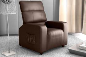Poltrona Reclinável MX67 Pulse Corano Marrom F289- Matrix