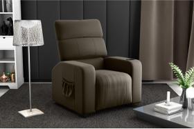 Poltrona Reclinável MX67 Pulse Turkey Marrom F444 - Matrix