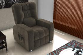 Poltrona Reclínavel MX7 Azera Masserati Marrom E405 - Matrix