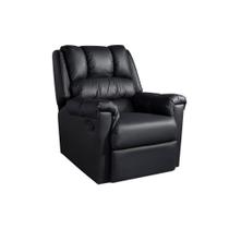 Poltrona Reclinável p/ Sala Vermont Classic Zero Wall Giro e Balanço Courano Preto - Probel Poltrona Reclinável p/ Sala Vermont Classic Zero Wall Giro e Balanço Courano Preto - Probel