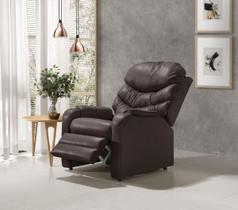 Poltrona Reclinável Papai Luxo D28 Estética - Corano Marrom