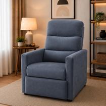 Poltrona reclinavel papai pierre conforto premium em veludo Poltrona reclinavel papai pierre conforto premium em veludo