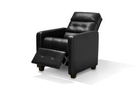 Poltrona Reclinável Para Jogadores Gamer Cadeira De Estudo Leitura Posição Relax P/ Descanso Repouso Móveis Decoração Moderna Em Tecido Sintético BMD - Manu Móveis