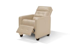 Poltrona Reclinável Para Jogadores Gamer Cadeira De Estudo Leitura Posição Relax P/ Descanso Repouso Móveis Decoração Moderna Em Tecido Sintético BMD - Manu Móveis
