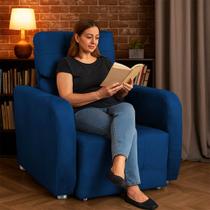 Poltrona Reclinavel Sala De Estar Safira Amamentação