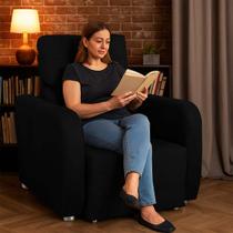 Poltrona Reclinavel Sala De Estar Safira Amamentação