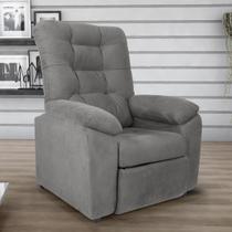 Poltrona Retrátil e Reclinável 88cm com Pés Multimóveis CR45263
