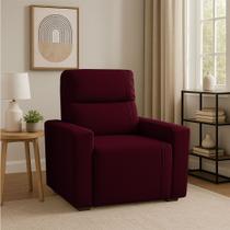 Poltrona Retratil e Reclinavel Com Porta Copo Maisa