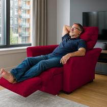 Poltrona Retrátil e Reclinável Pra Extensão De Cílios Modelo Mariane