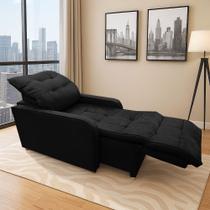 Poltrona Retratil Reclinavel Rodape Regulavel Amamentação Azera