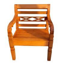 Poltrona Rústica Narceja em Madeira de Demolição - Cód 86