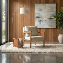 Poltrona Sala Decorativa Dallas Estofada Veludo Bege Base Madeira Castanho Poltrona Sala Decorativa Dallas Estofada Veludo Bege Base Madeira Castanho